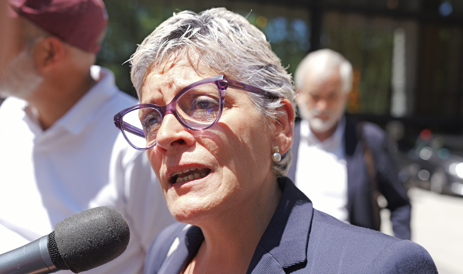 Concepción Saavedra, consejera de Salud del Principado de Asturias. 