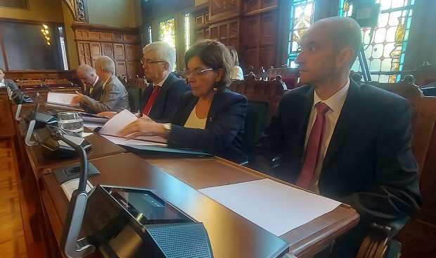 La consejera de Salud, Concepción Saavedra, ha anunciado los cuatro ejes prioritarios para su departamento en esta legislatura.