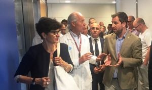 Comín anuncia el derribo del Joan XXIII y la construcción de otro hospital