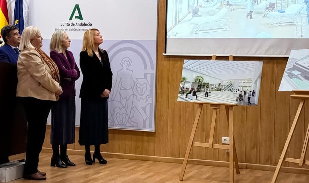 La Consejería de Salud de Andalucía presenta el proyecto del Hospital Materno Infantil.