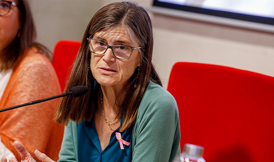 Pilar Aparicio, directora general de Salud Pública. 