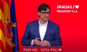 Salvador Illa: "Me presentaré a la investidura a presidente de Cataluña"