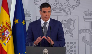  Pedro Sánchez durante su segunda comparecencia por el apagón eléctrico