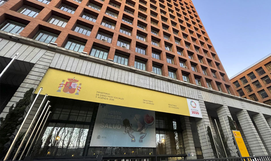 Sede del Ministerio de Sanidad, que aclara aspectos sobre el Estatuto Marco