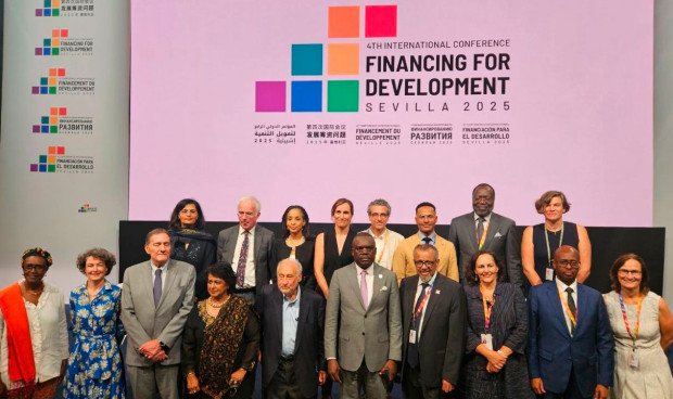 Mónica García participa en la IV Conferencia Internacional sobre Financiación para el Desarrollo en Sevilla.