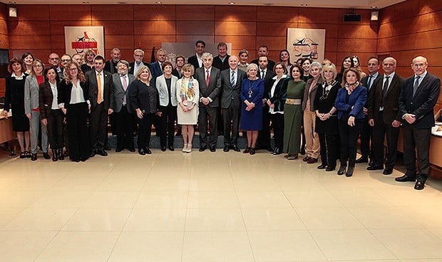 Florentino Pérez Raya en la presentación de la Ruta Enfermera.