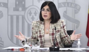 Carolina Darias, ministra de Sanidad, cartera que analizará la viabilidad del MIR en catalán que se debate en el Senado.