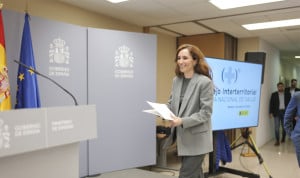 La ministra de Sanidad, Mónica García, comparece tras la última reunión del Consejo Interterritorial del SNS. 