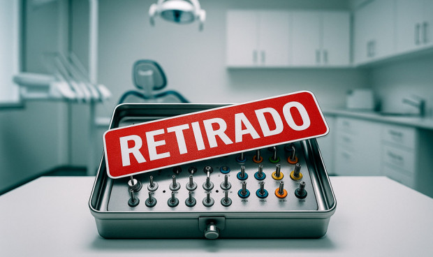 El producto retirado por Sanidad es habitual en procesos de implantología dental.