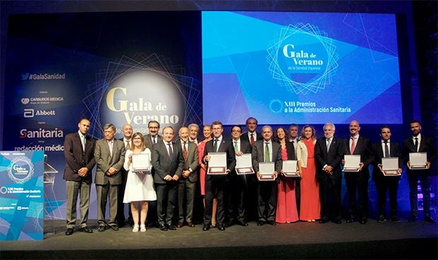 Sanitaria 2000 premia a los mejores gestores de la sanidad española