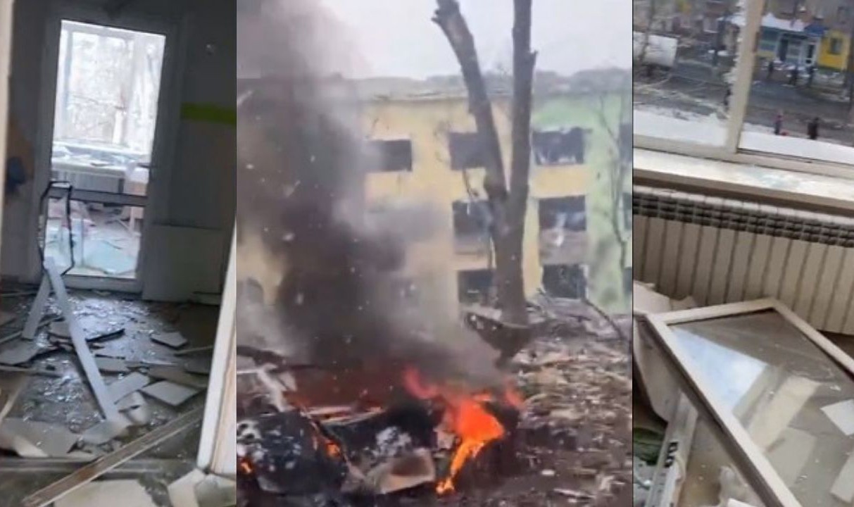 Sanitarios contra el bombardeo a Ucrania: "Los hospitales no se tocan"