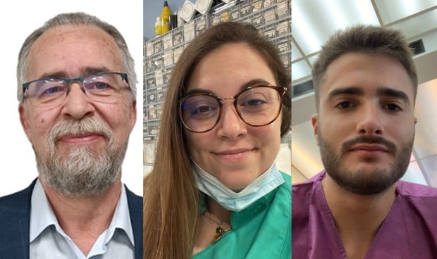 Antonio de la Cruz, Inmaculada Herrera y Fernando Lara analizan el desgaste de los sanitarios en verano