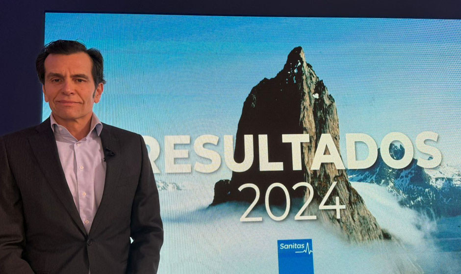  Iñaki Peralta, CEO de Sanitas, presenta los resultados de 2024.