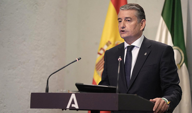 Antonio Sanz, consejero de Sanidad, Presidencia y Emergencias de la Junta de Andalucía.
