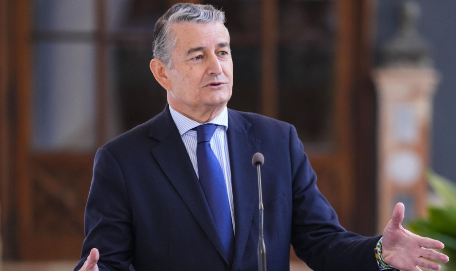  El consejero de la Presidencia, Interior, Diálogo Social y Simplificación Administrativa de la Junta de Andalucía y consejero provisional de Salud, Antonio Sanz.