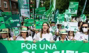 Satse en una manifestación por una reclasificación profesional justa