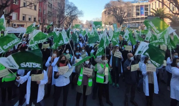 Satse vuelve a salir a la calle el 22 de febrero por la salud hospitalaria