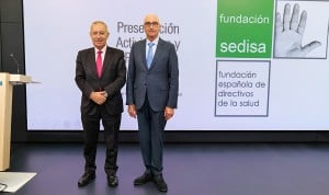 José Soto y Jesús Sanz presentan el balance del mandato de SEDISA. 
