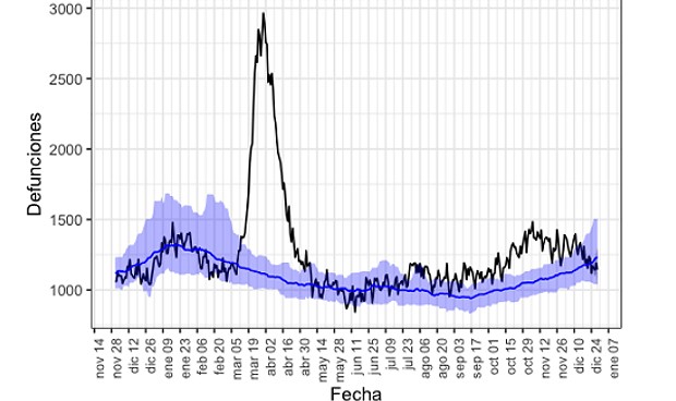 La segunda ola del Covid-19 deja un exceso de mortalidad de 26.186 casos