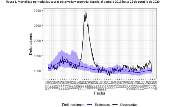 La segunda ola del Covid-19 registra 9.000 muertes más de las esperadas