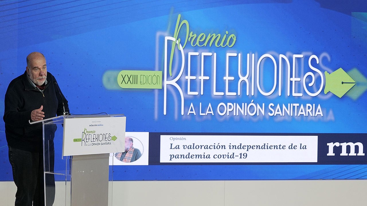 Andreu Segura ha logrado un accésit del XXIII Premio Reflexión a la Opinión Sanitaria, recalcando que para perseverar la salud pública es "necesario" poner al paciente en el centro del sistema, aunque "no es suficiente"