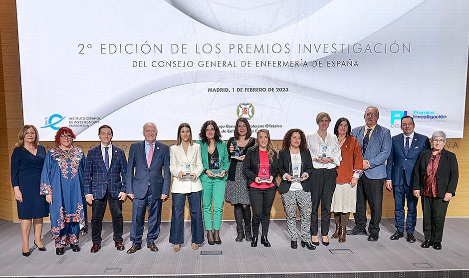 2º Edición de los premios Investigacción del Consejo General de Enfermería de España