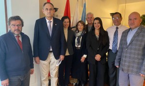 Firma del convenio entre Semergen, Siff y Relagh para mejorar la atención genética en Primaria. 