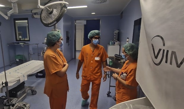 Estudiante de Medicina en prácticas en el Hospital Gregorio Marañón de Madrid