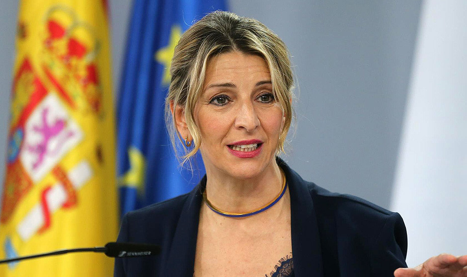 Yolanda Díaz, ministra de Trabajo, sobre los costes laborales.