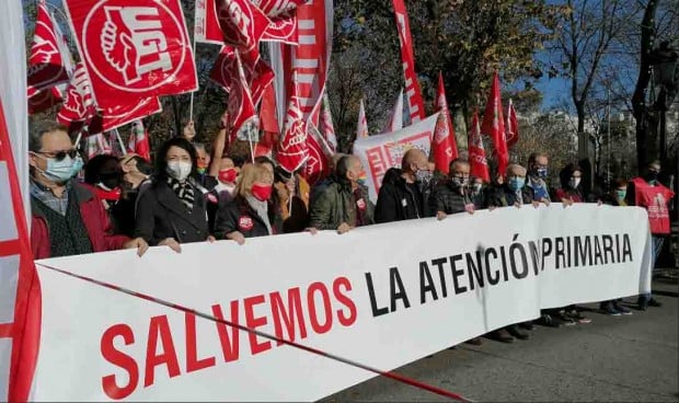 Sindicatos exigen a Sanidad un "compromiso serio" para "recuperar" Primaria