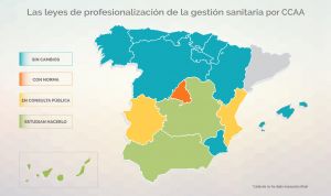  Así están profesionalizando la gestión sanitaria las distintas autonomías