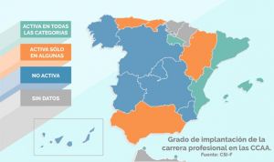 Solo 5 CCAA pagan la carrera profesional a todos sus sanitarios fijos