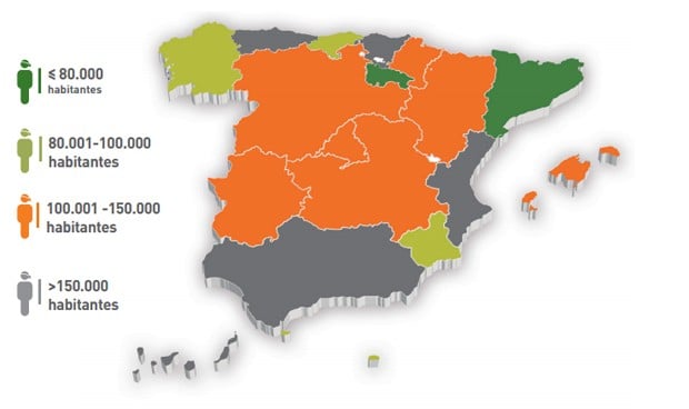 Solo dos CCAA están por encima de los recursos mínimos en paliativos