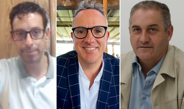 Responsables de un proyecto de salud pública en el medio rural en Galicia