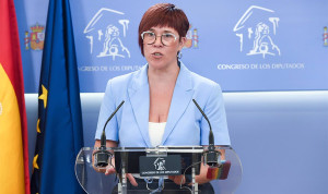 Àgueda Micó, portavoz de Educación de Sumar, que pide que los estudiantes sanitarios puedan cogerse bajas para proteger su salud mental