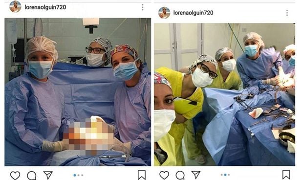 Suspenden a un equipo de cirujanos por hacer selfies en plena operación