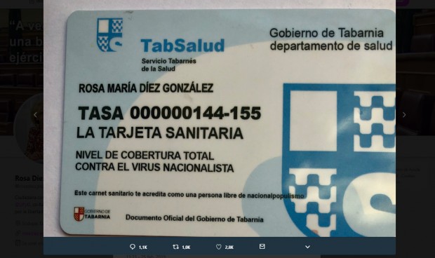 TabSalud, la "tarjeta sanitaria" de Tabarnia contra el "virus nacionalista"