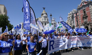 TCAE, técnicos sanitarios... contra un Estatuto Marco sin dotación salarial
