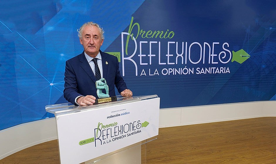 Tomás Cobo gana el XXII Premio Reflexiones a la Opinión Sanitaria