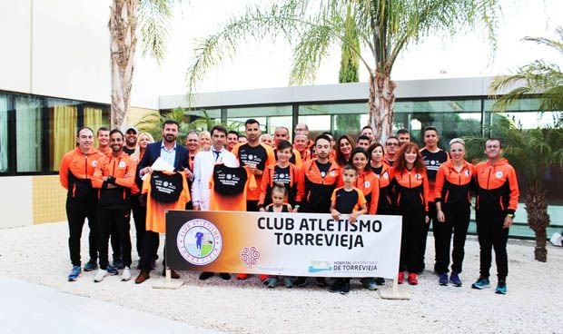 Torrevieja Salud, patrocinador del Club de Atletismo de la ciudad