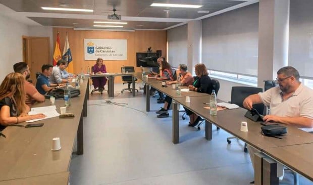 La directora del Servicio Canario de la Salud (SCS), Elizabeth Hernández, ha presidido esta mañana una nueva reunión de la Mesa Sectorial de Sanidad en la que se acordó por mayoría establecer una hoja de ruta que contemple las mejoras laborales.