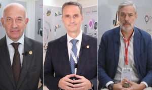 Jesús Vilá, Ricardo Larraínzar y Agustín Canales.