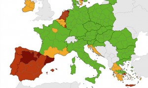Tres CCAA en riesgo máximo de Covid-19 según el semáforo de la UE
