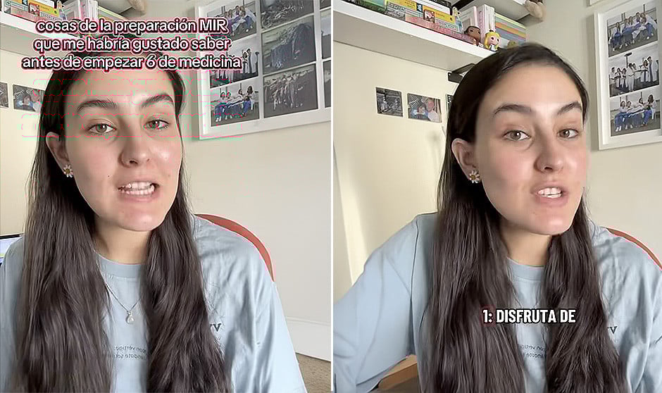Elisa Ríos, médica, da una serie de consejos para preparar el examen MIR desde sexto de Medicina.
