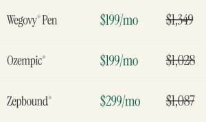 Imagen de una web de EEUU de medicamentos