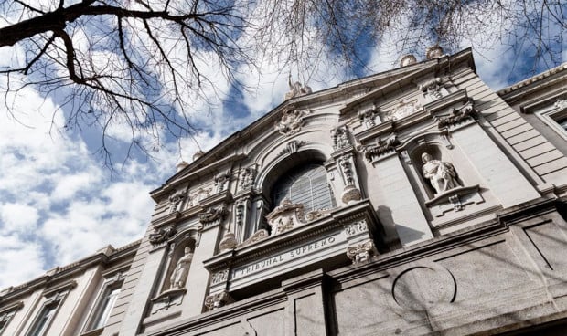 Fachada del Tribunal Supremo de Madrid. Foto de Europa Press.
