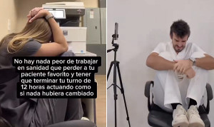 Un médico, contra el postureo de sus compañeros: "Dramatizan para grabarse"