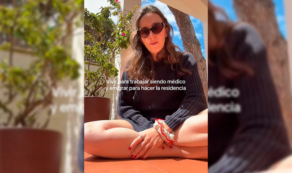 Carmen, residente de Psiquiatría, reconoce que le hace "mucha ilusión" que le digan que ha tomado el camino correcto