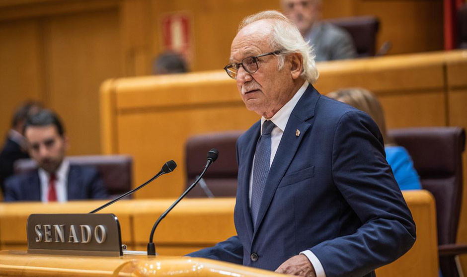 El portavoz sanitario de Vox en el Senado, Fernando Carbonell, que pide una auditoría del SNS para frenar los fallos en cribados de cáncer