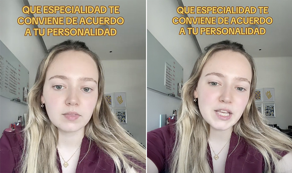 Lilian Royzman, estudiante de sexto de Medicina, relaciona las especialidades MIR con la personalidad de los médicos.